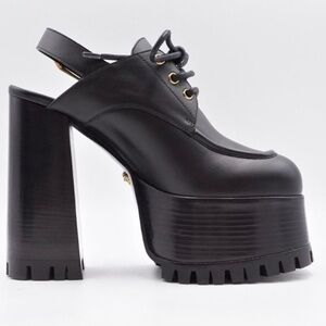 Versace Black Platform Women's Shoes